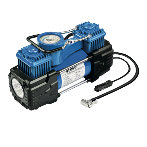 TYSON ARAÇ KOMPRESÖRÜ BÜYÜK ÇİFT PİSTON 150 PSİ